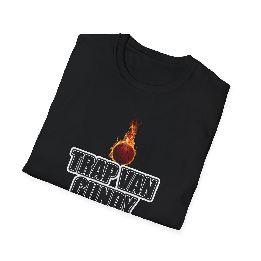 Trap Van Gundy Flaming Basketball Weed Shirt | Stoner Streetwear Graphic Tee