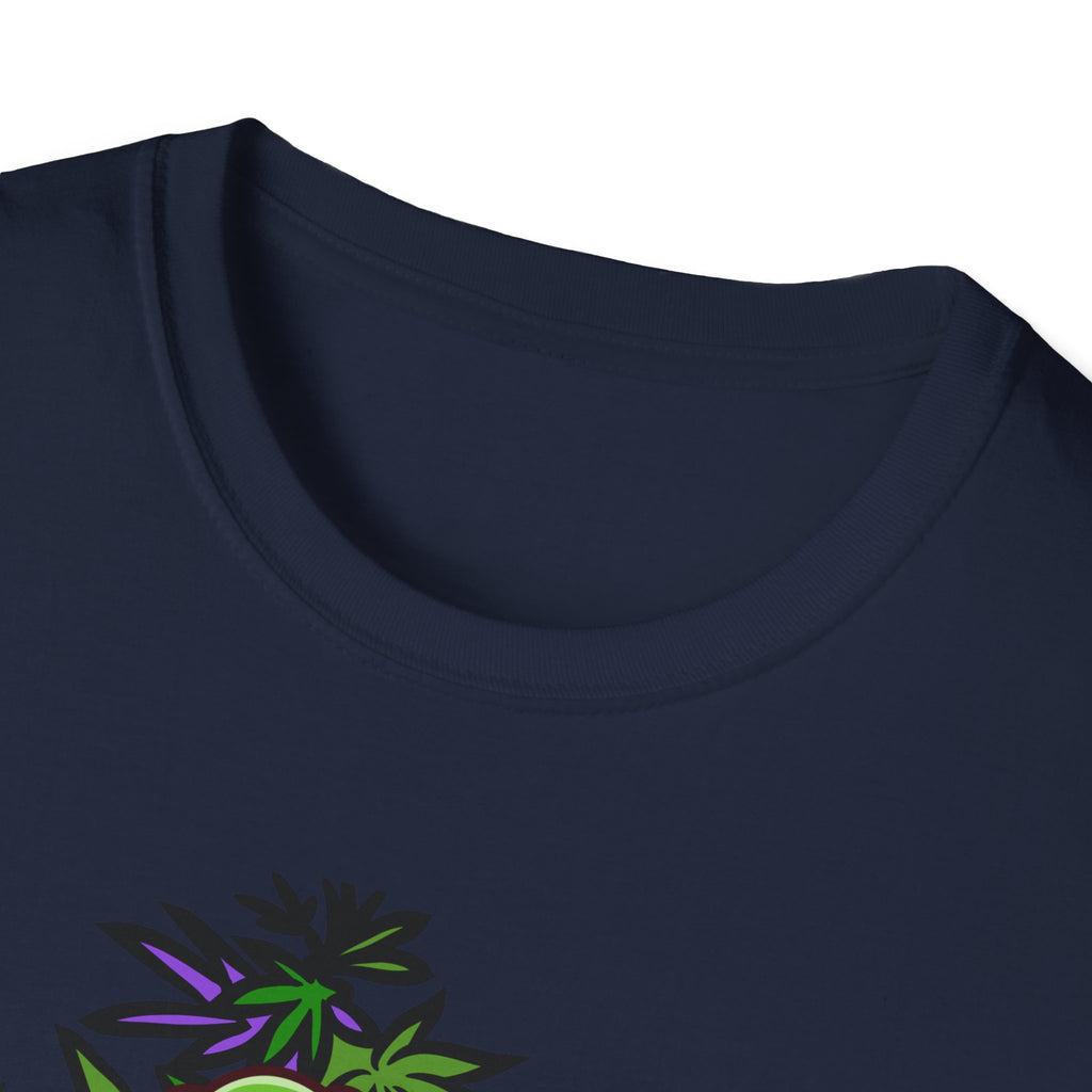 Herbivore Smoking Dinosaur Shirt | Funny Stoner Tee for Weed Lovers & Smokers
