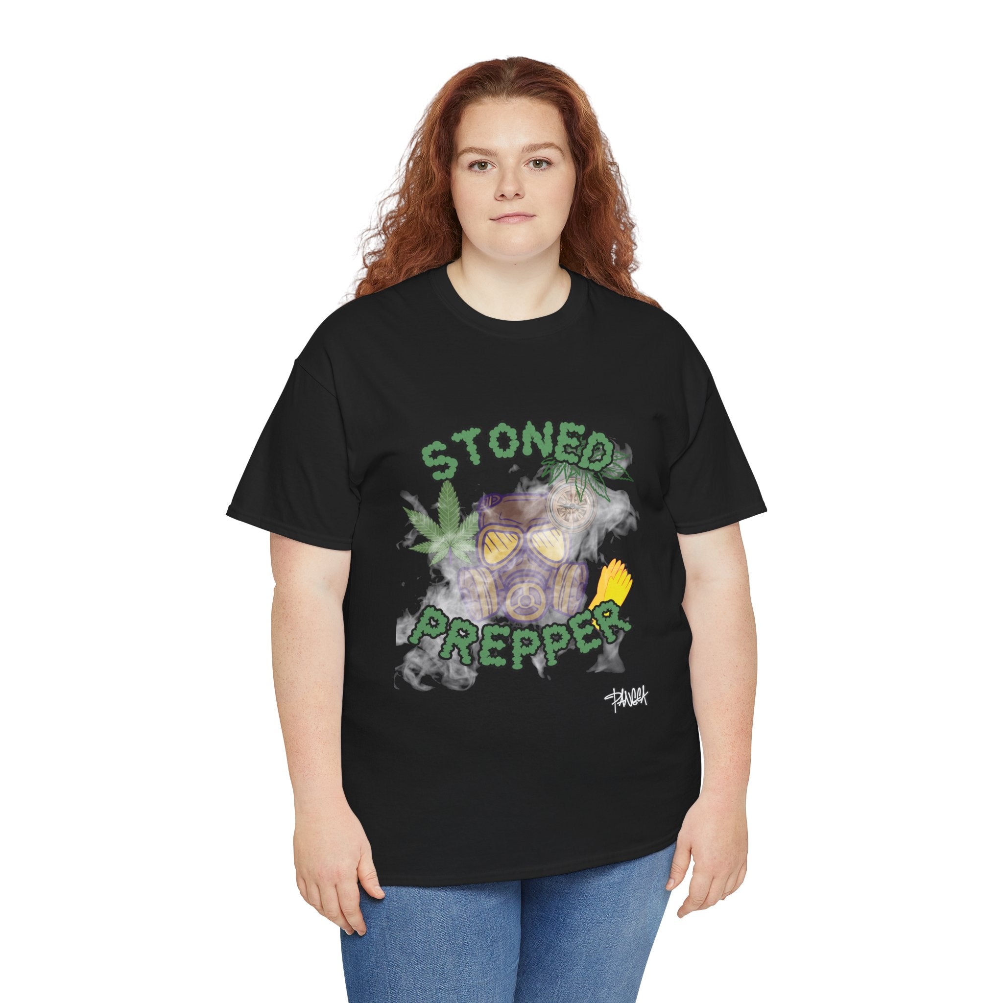 Stoned Prepper T- Shirt, Cannabis Shirt, Stoner Graphic Tee, Gift for Stoner, Weed T-shirt