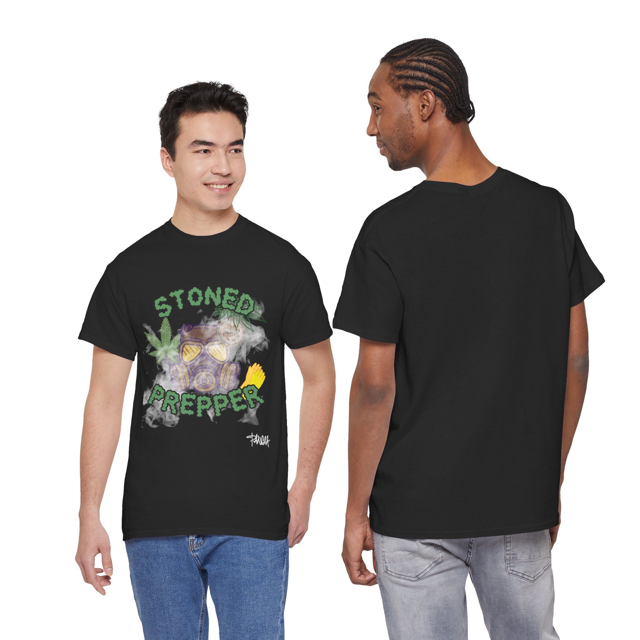 Stoned Prepper T- Shirt, Cannabis Shirt, Stoner Graphic Tee, Gift for Stoner, Weed T-shirt