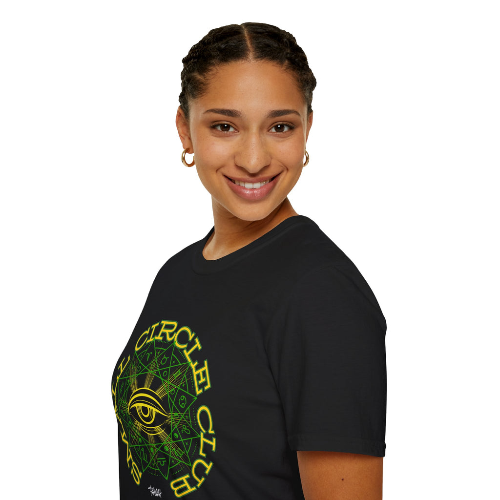Small Circle Club Shirt – Trap Van Gundy | Weed & Mushroom Grower Streetwear