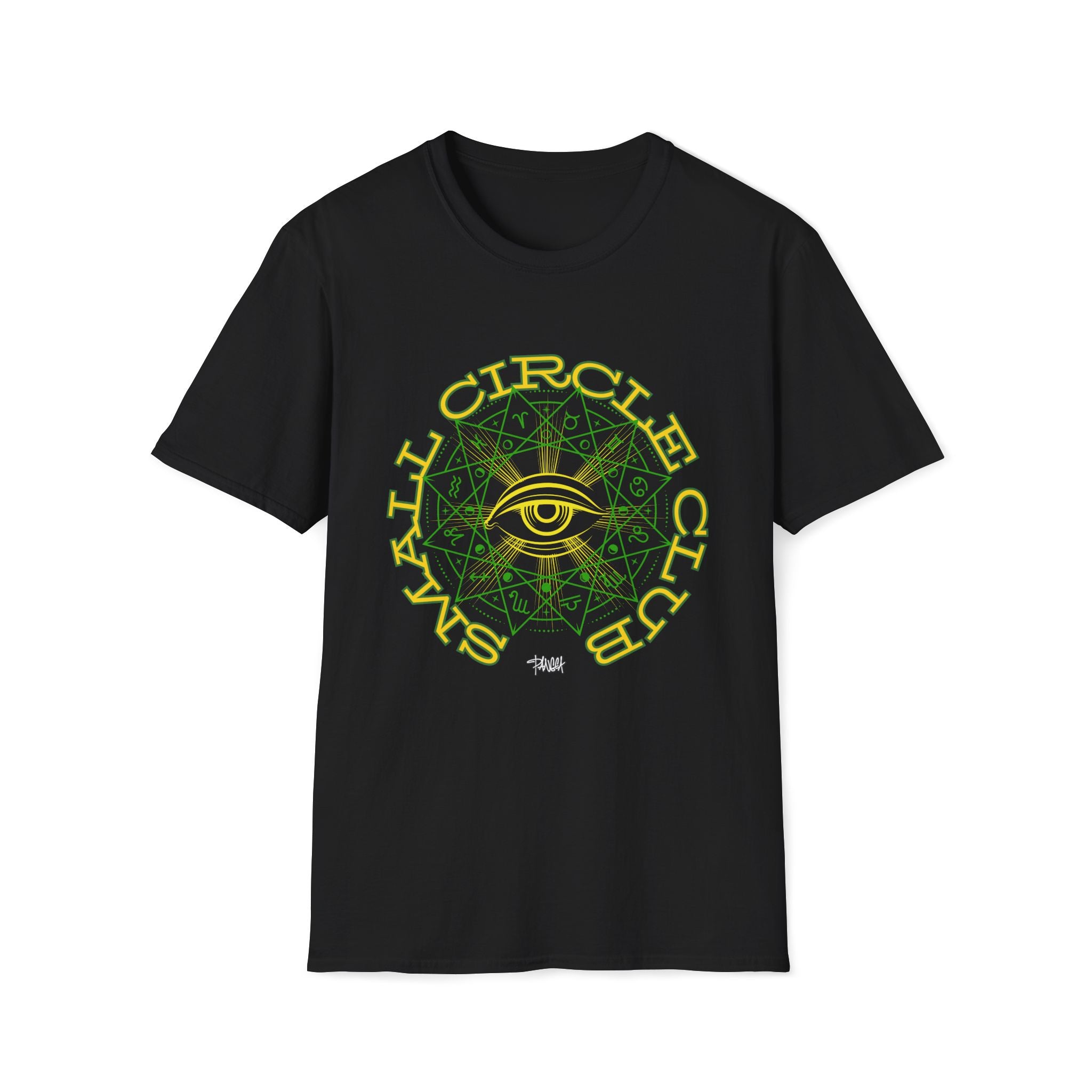 Small Circle Club Shirt – Trap Van Gundy | Weed & Mushroom Grower Streetwear