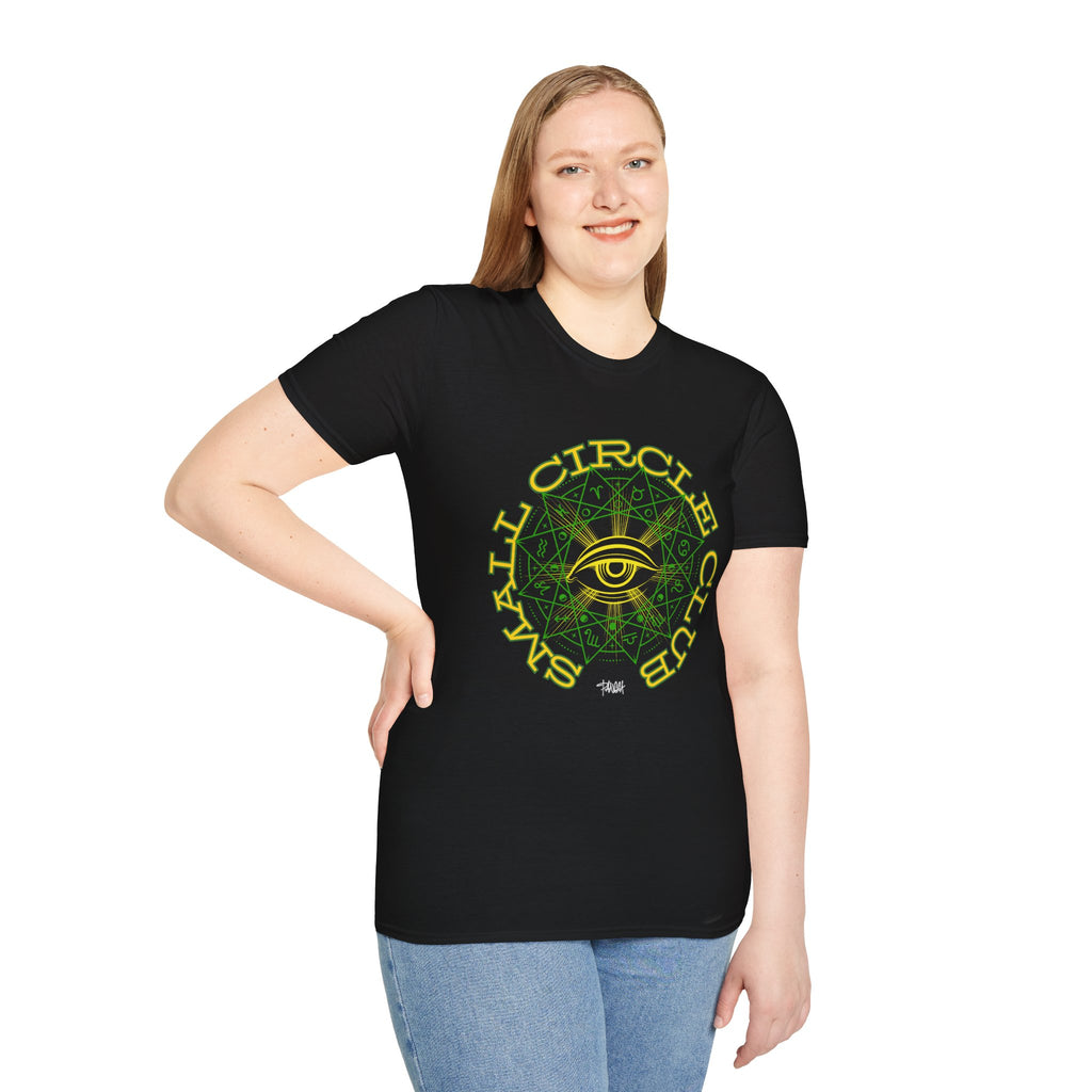 Small Circle Club Shirt – Trap Van Gundy | Weed & Mushroom Grower Streetwear