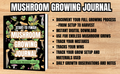 Mushroom Growing Journal Printable PDF | Grow Log Book for Tracking Mushroom Growth | Digital Download